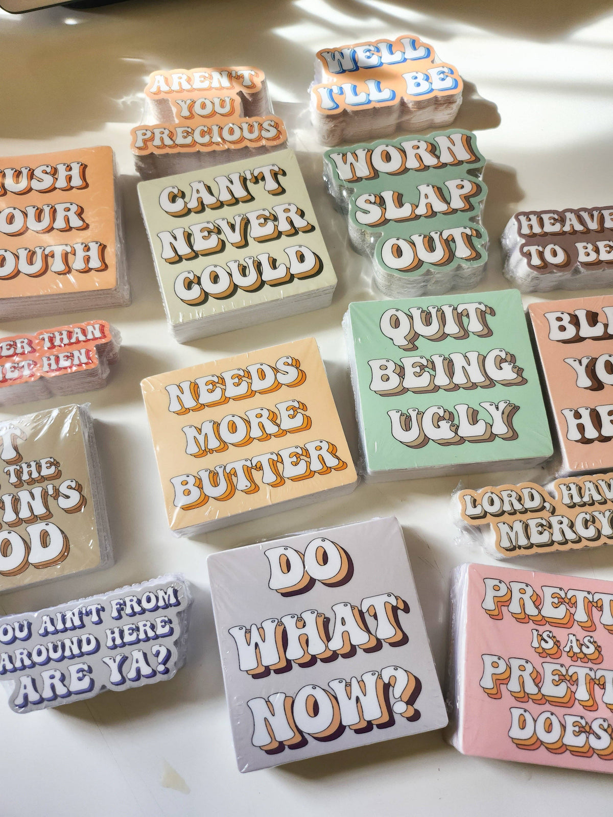 Well, I'll Be Sticker, Vinyl, 3 x 2in | Southern Saying