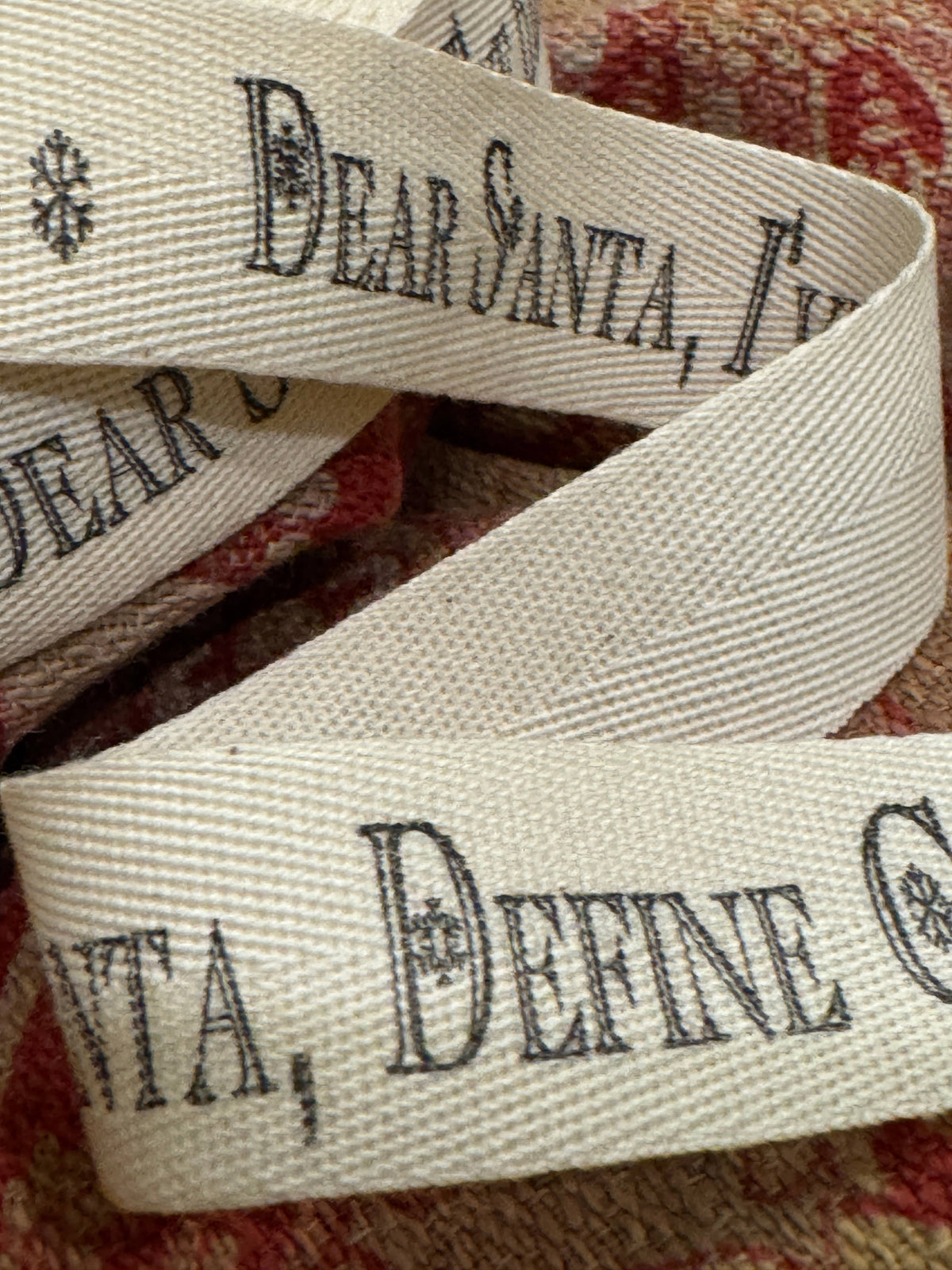 Dear Santa, I've Been Good ~ Dear Santa, Define Good Ribbon