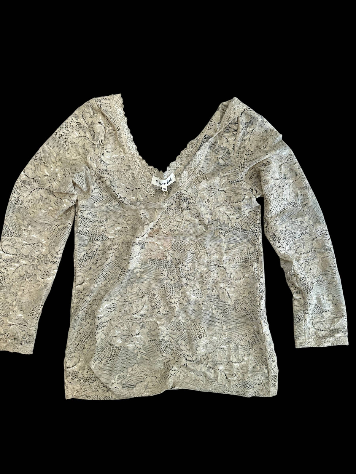 Lace Vintage Layer Shirt