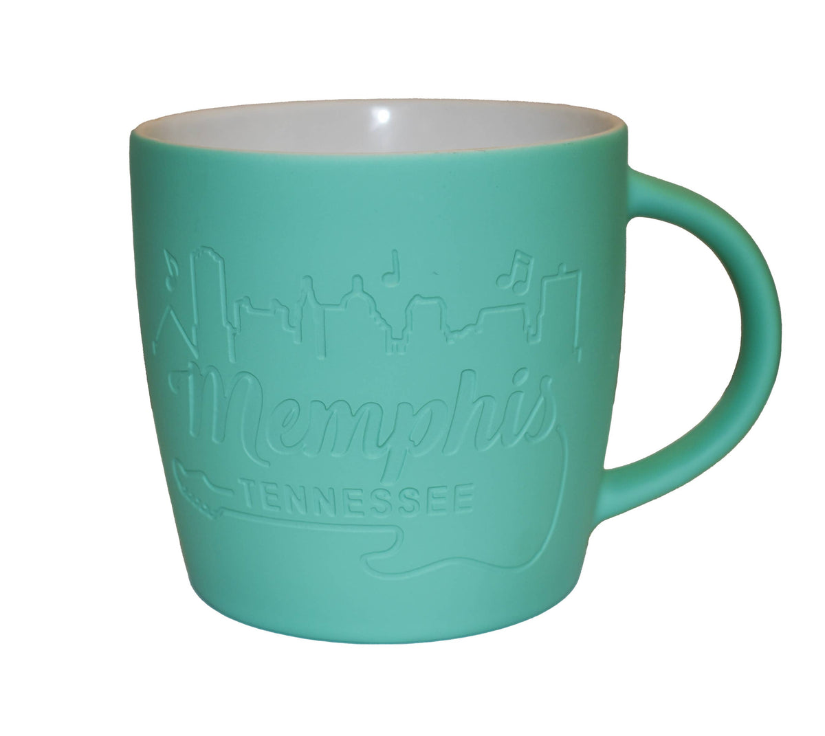 Memphis Mug, Sandblast Teal
