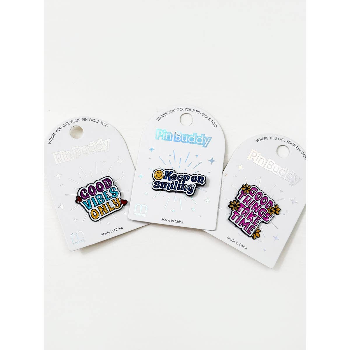 Inspirational Enamel Pins