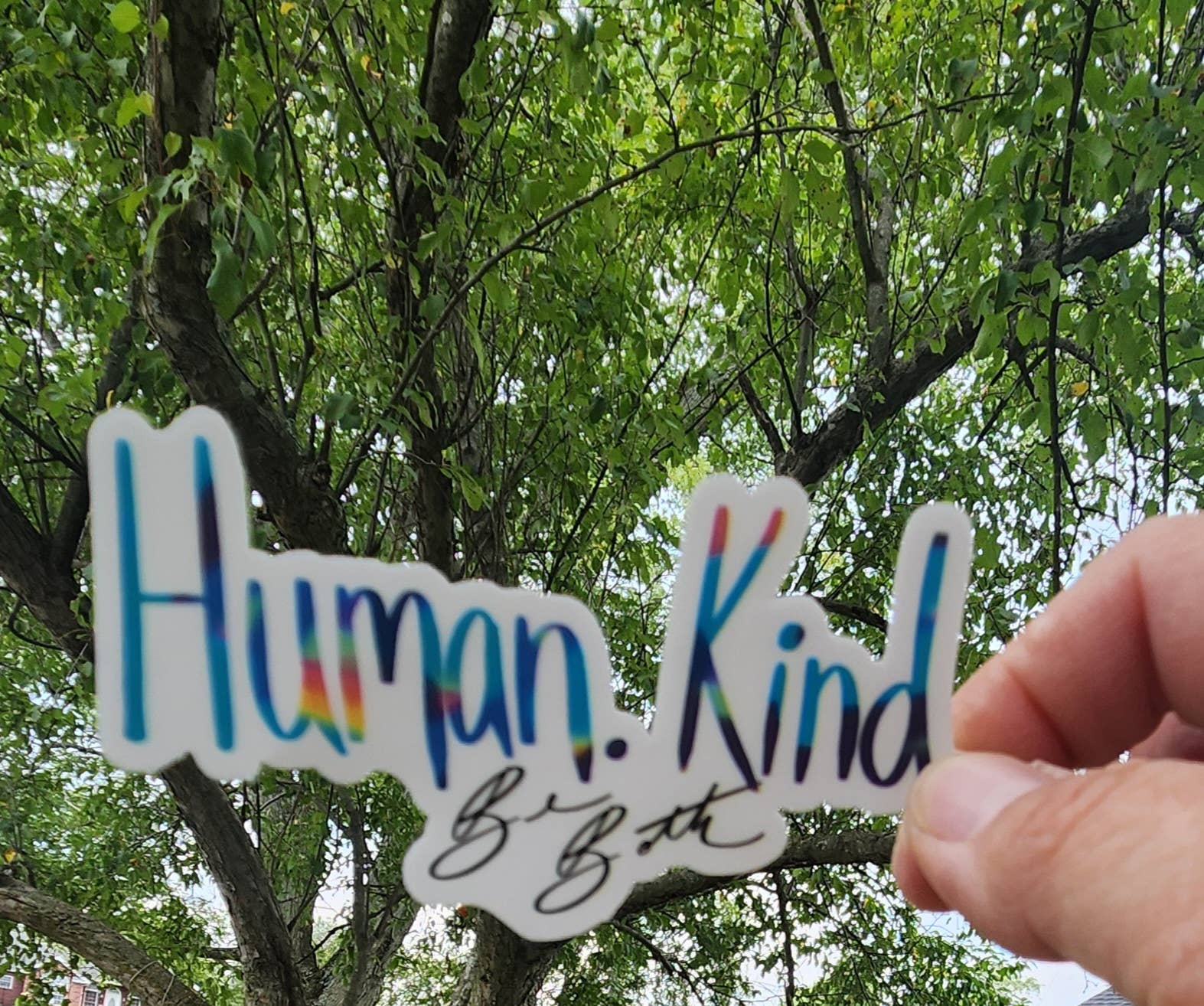 Human Kind Vinyl Stickers