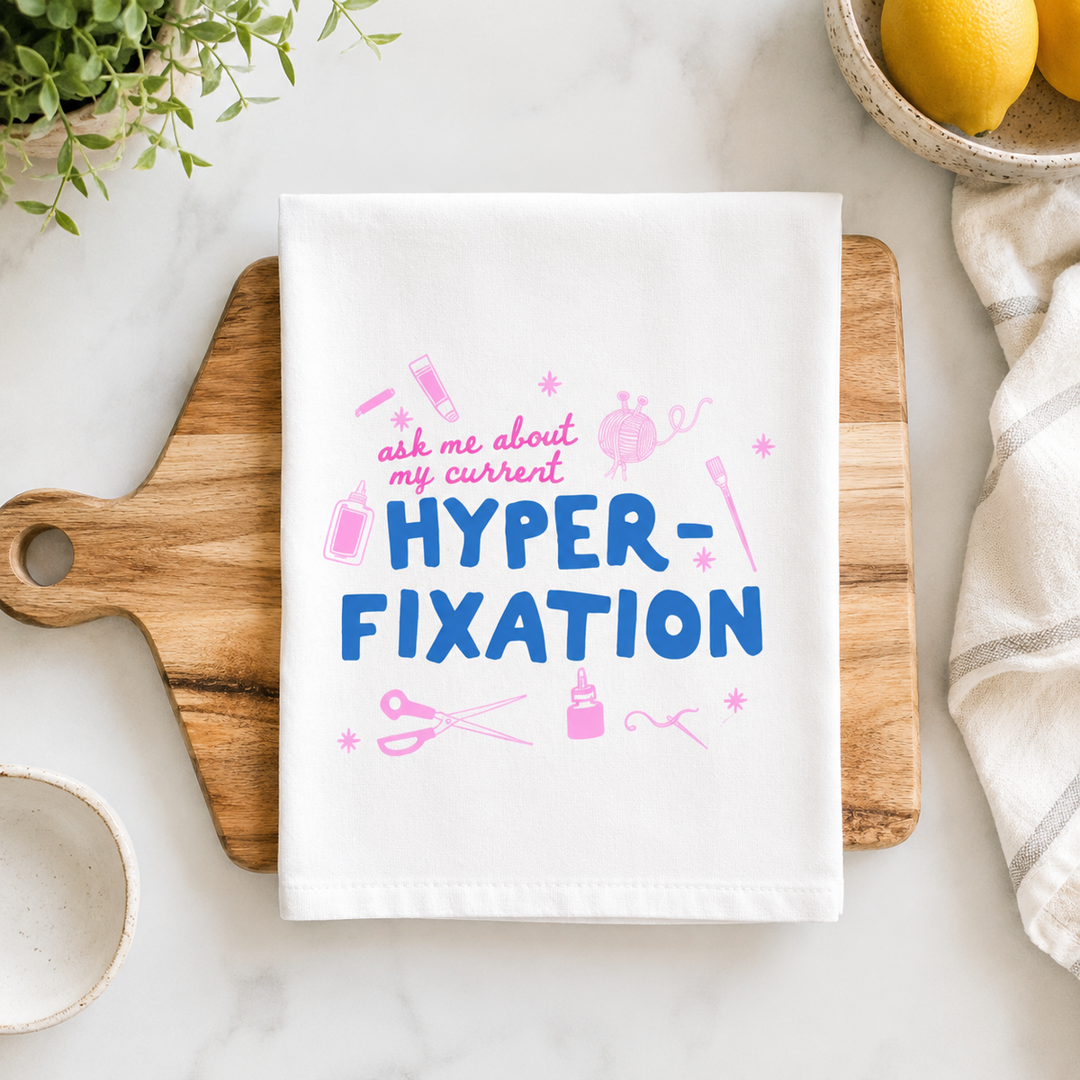 Colorful Kitchen Towels - Current Hyperfixation