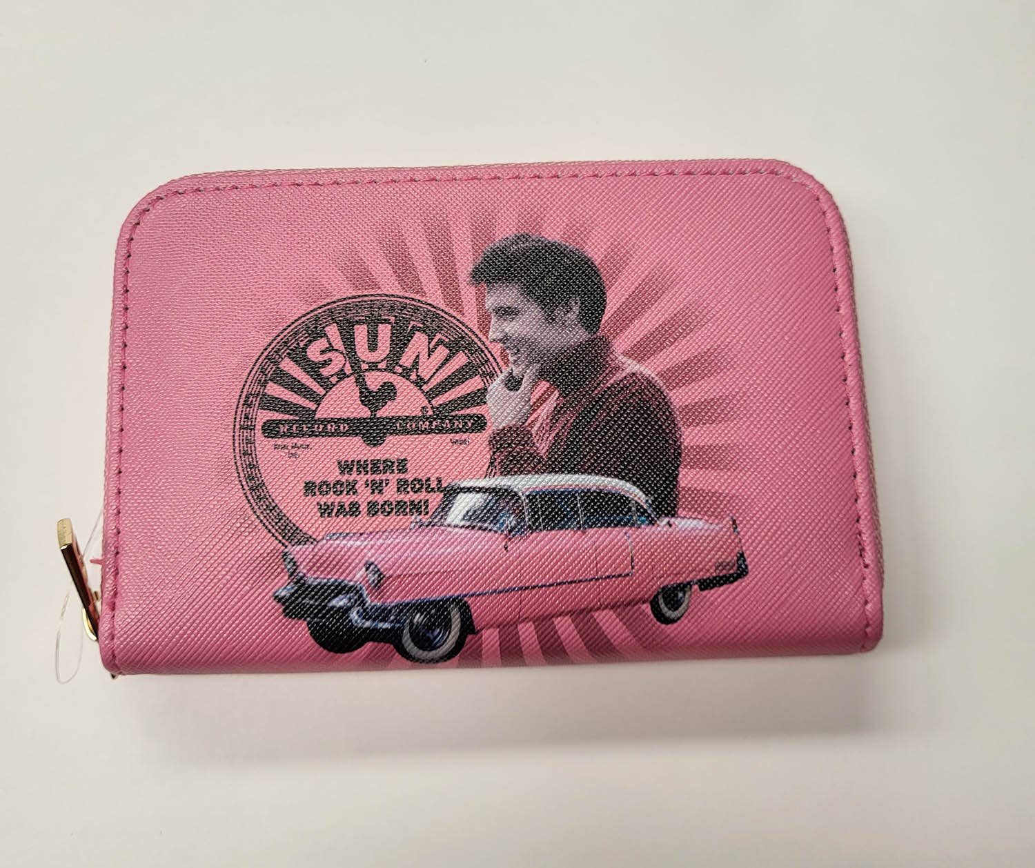 Sun Record Wallet - Pink Elvis