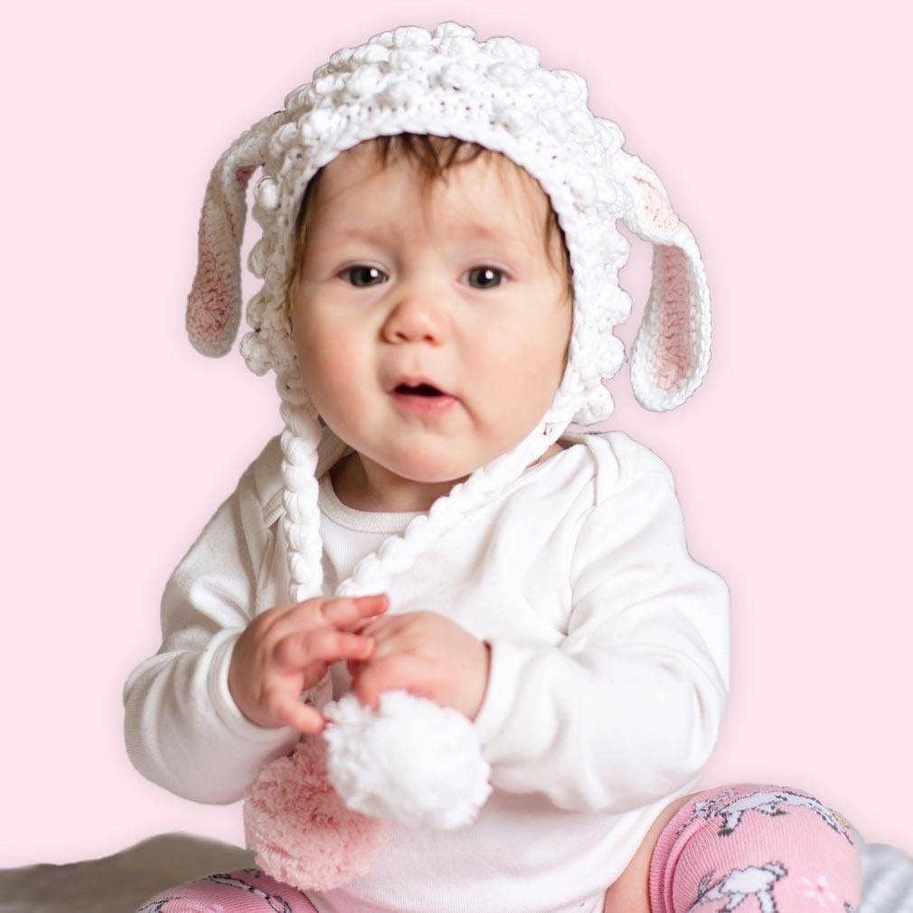 Lambkin Beanie Hat: L (2-6 Years)