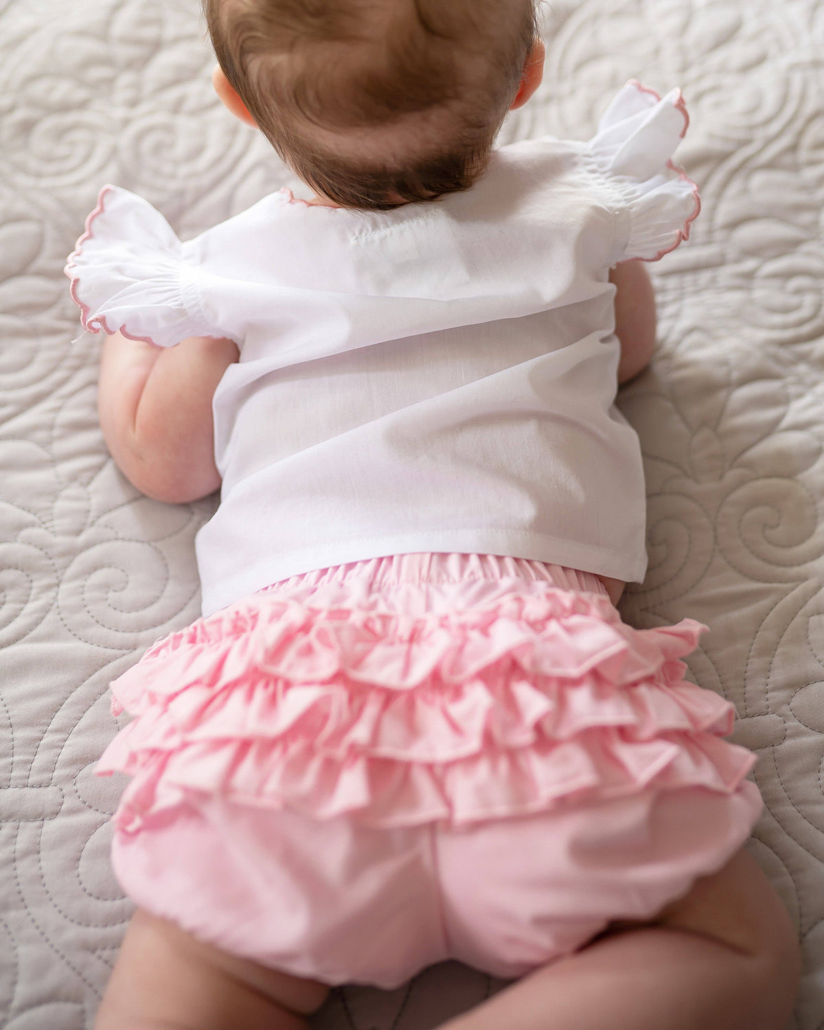 Diaper Cover Set: Pink Lamb: 3m