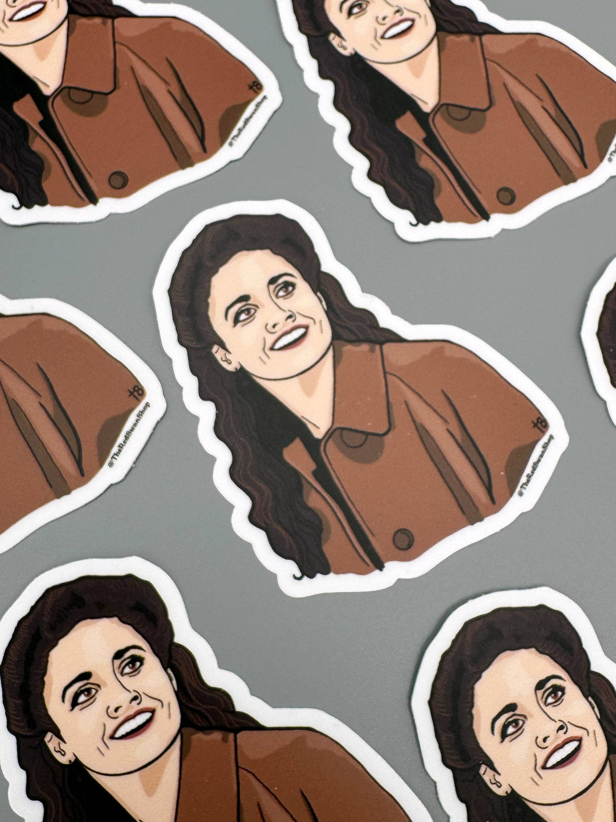 Elaine Benes - Seinfeld Vinyl Sticker