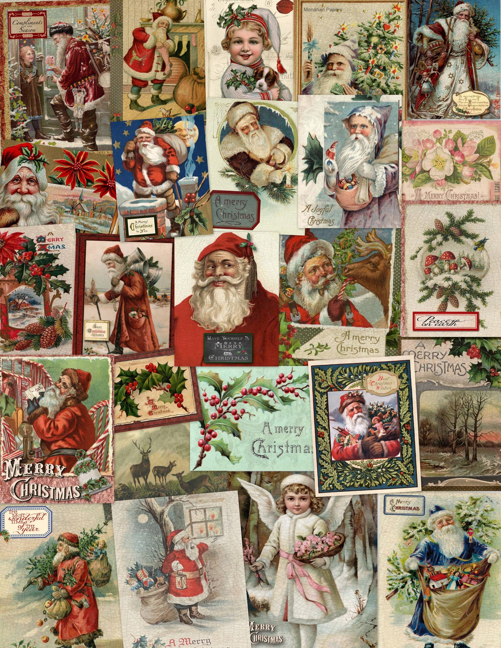 11" x 17"  Christmas Papers
