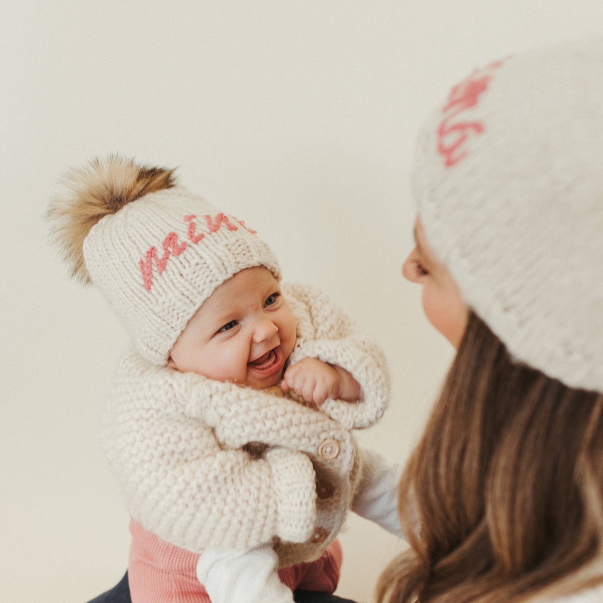 Mini Cerise Beanie Hat: Large (2-6 years)