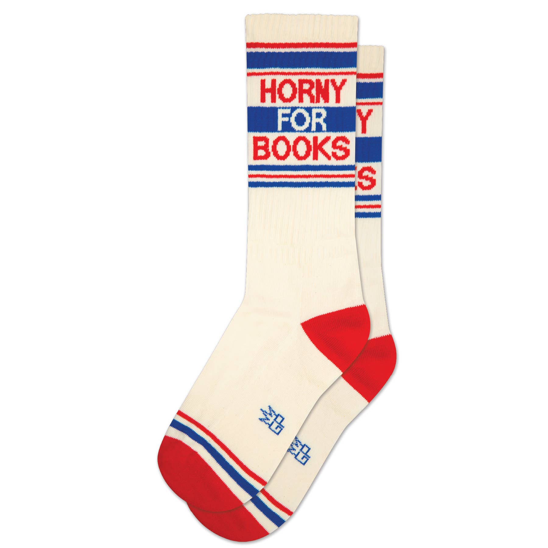 Horny For Books Gym Crew Socks