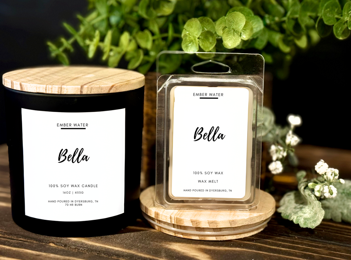 Bella 16 oz 100% Soy Candle