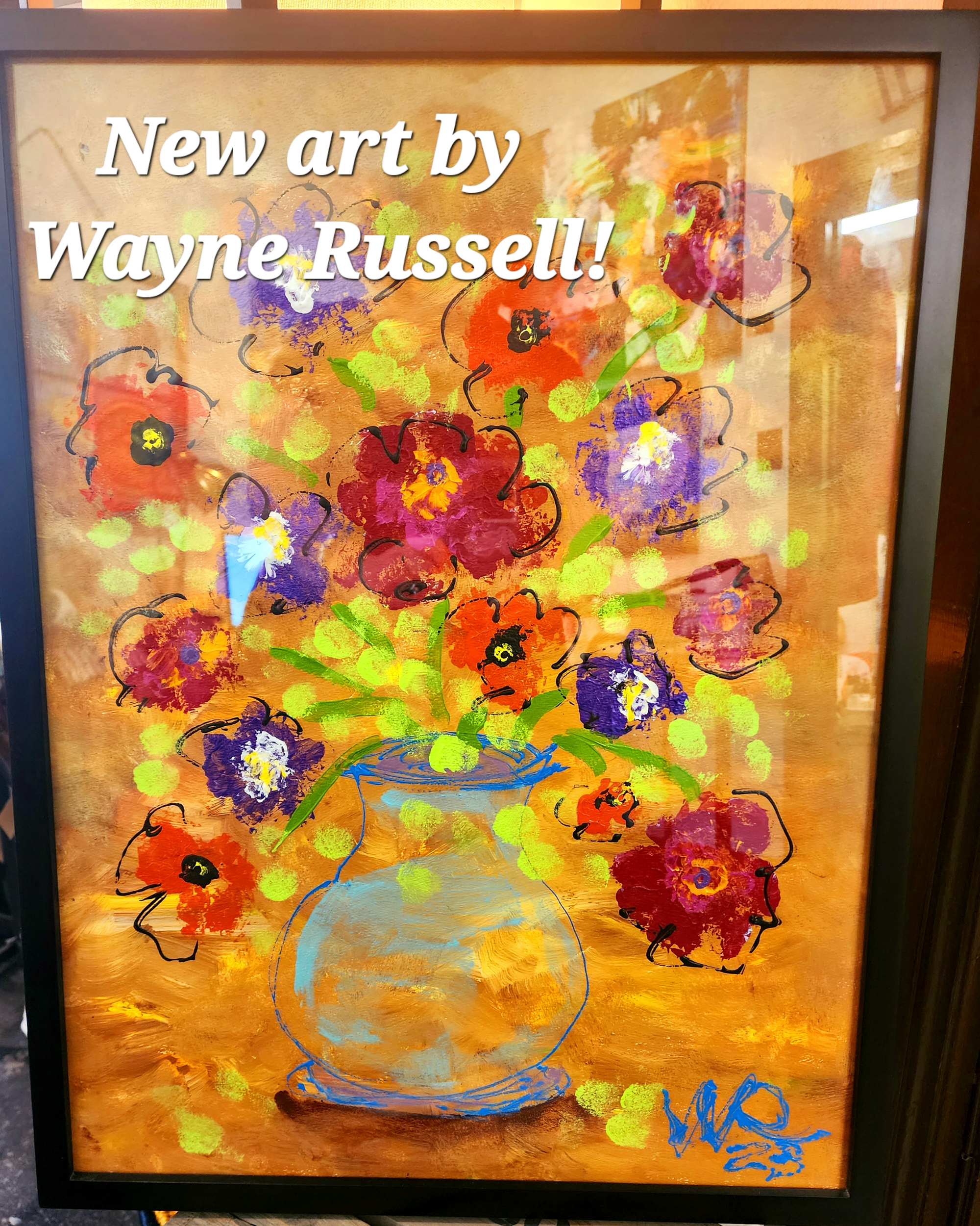 'Last Bloom' original by Wayne Russell
