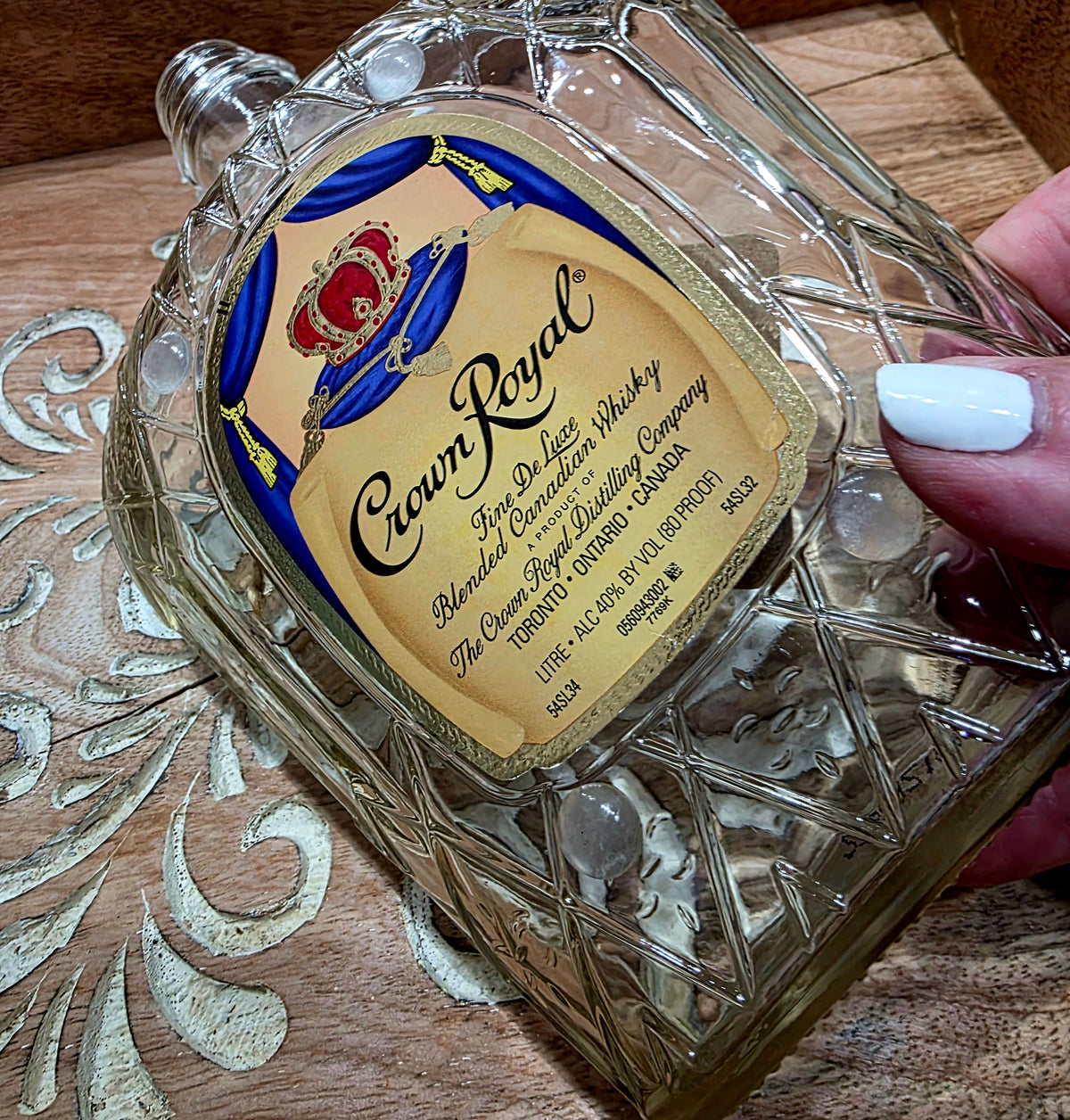 Liquor Bottle Ashtray