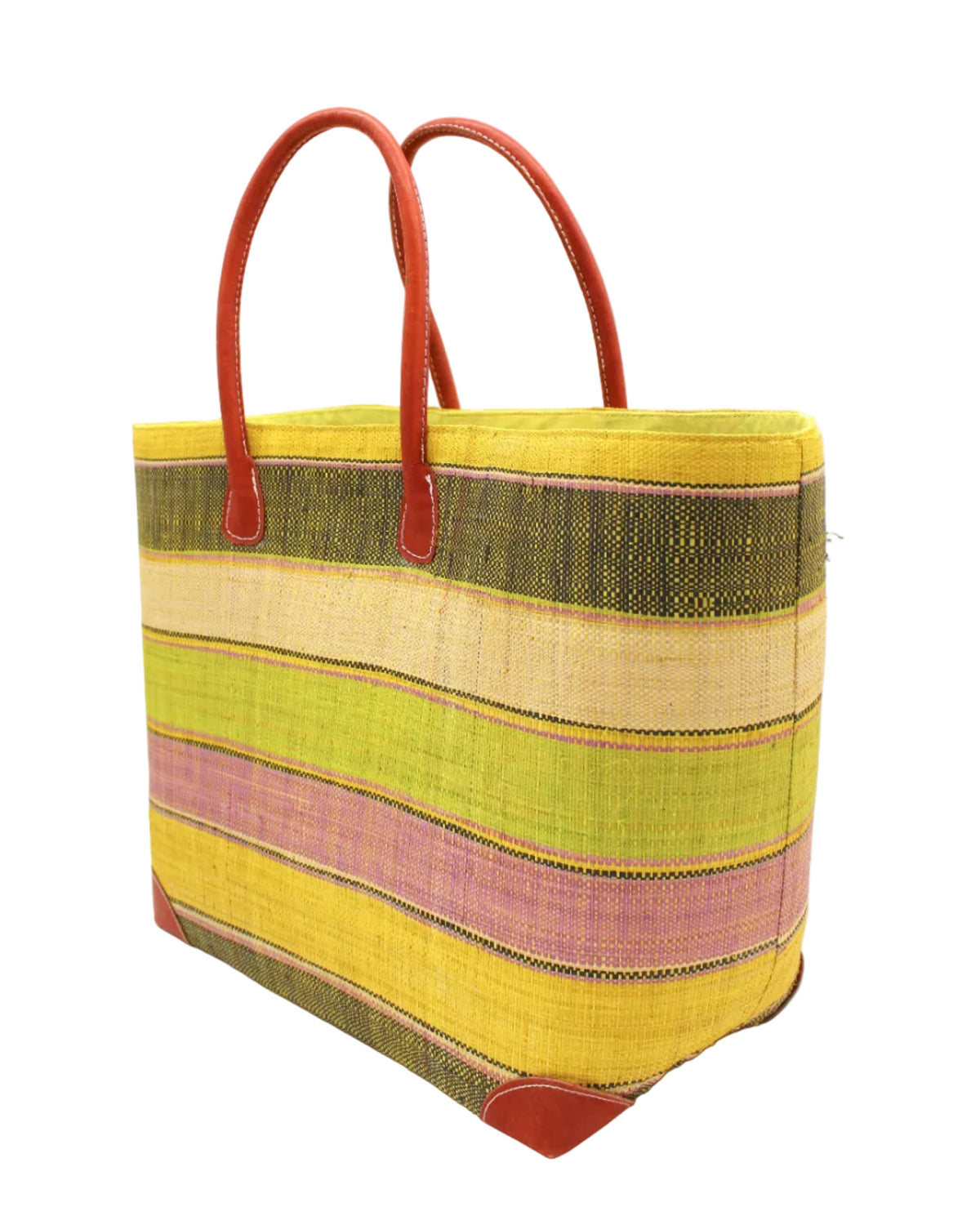 Bolinas XL Straw Basket Bag