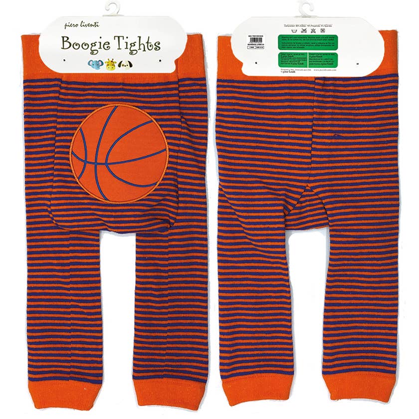 Basketball Tight and Rattle Socks Gift Box 6-12M: 6-12 Months