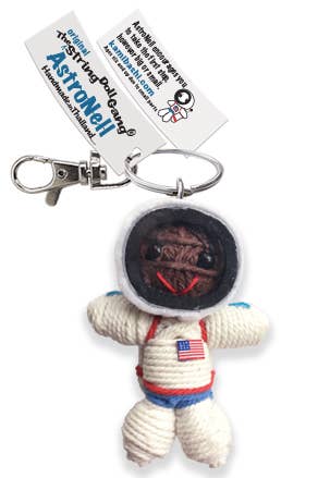 Astronell Brown String Doll Keychain