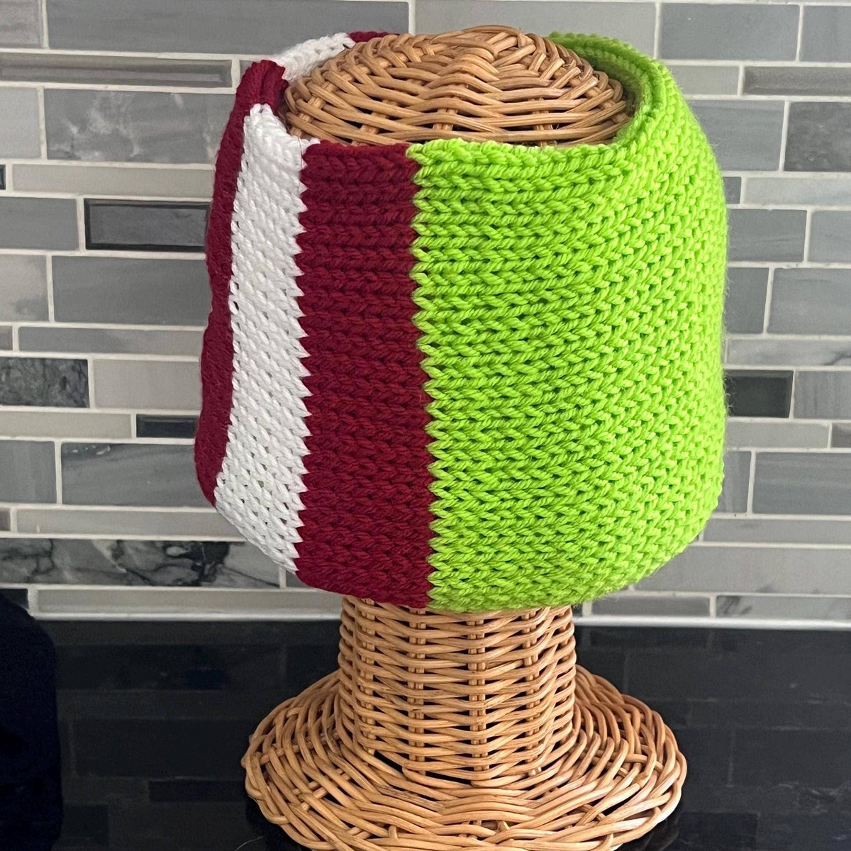 Grinchmas &amp; Christmas Knit Accessories Handmade in USA
