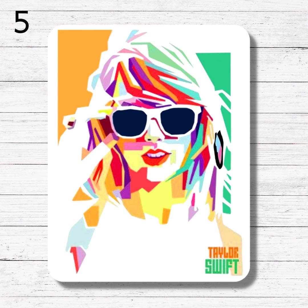 Taylor Swift 5 Sticker Glossy Vinyl