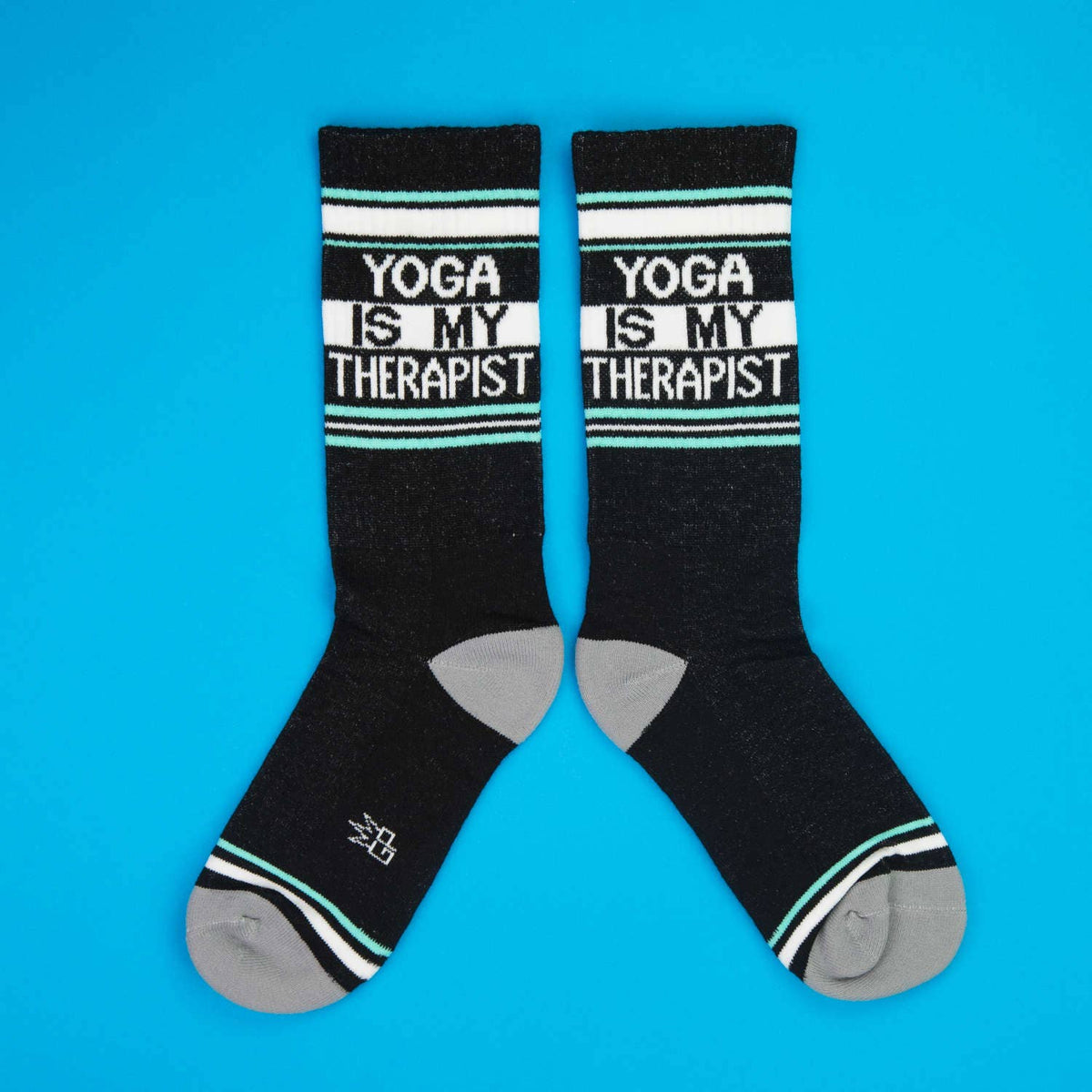 Yoga Is My Therapist Gym Crew Socks