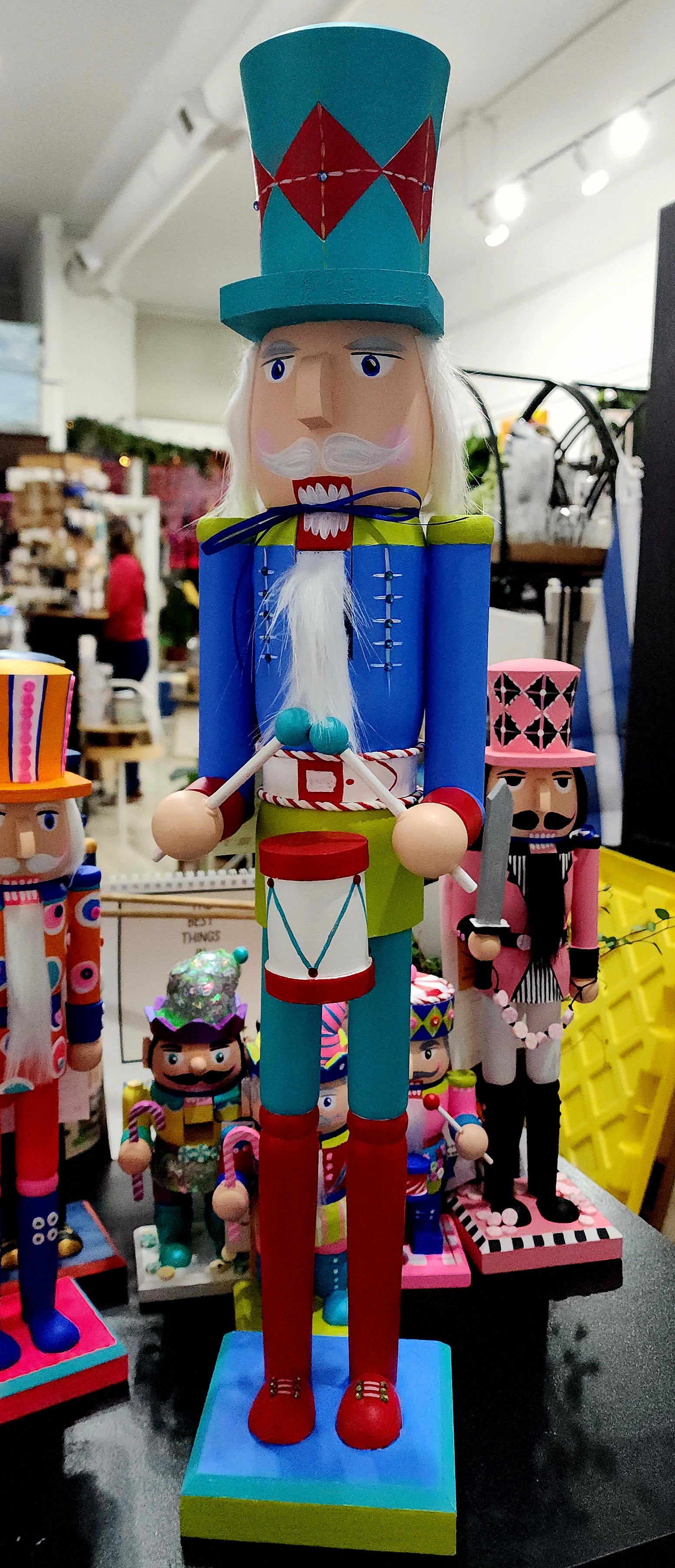 24" Drummer Nutcracker ORIGINAL by Kim Cook