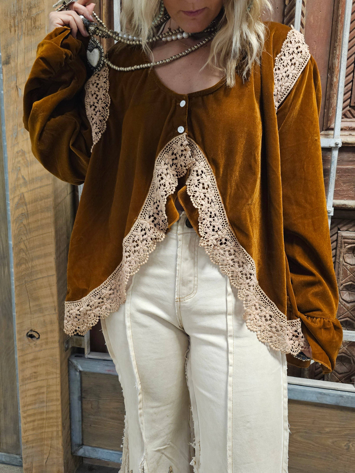Sequins in Hayfield Pants