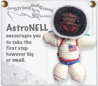 Astronell Brown String Doll Keychain