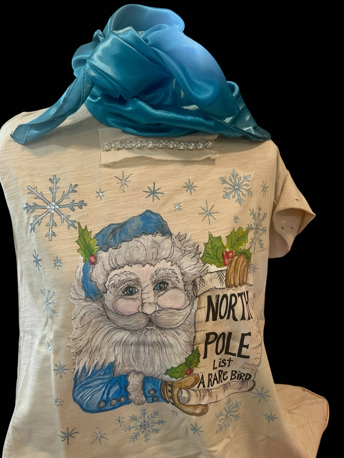 North Pole Santa Tattered Shirt
