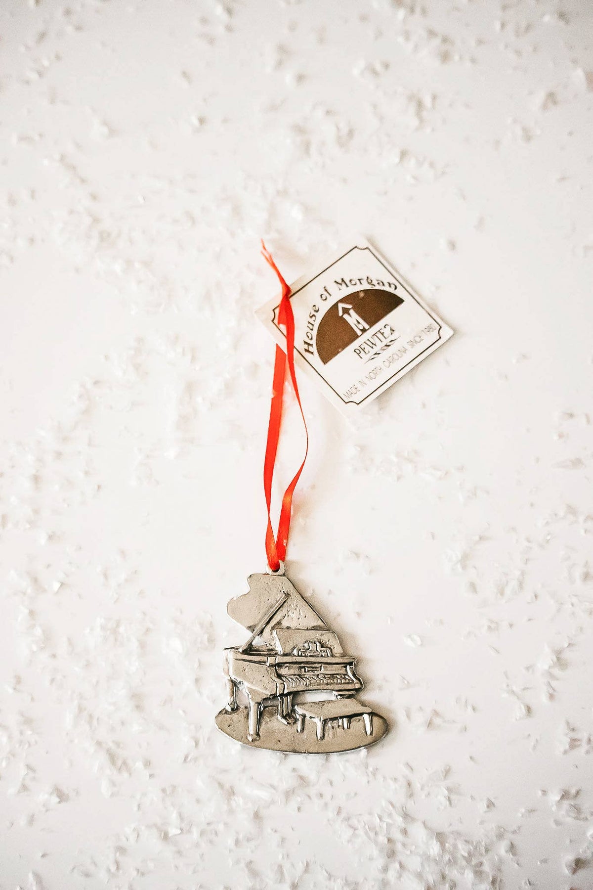 Handmade Music Christmas Ornament - Piano