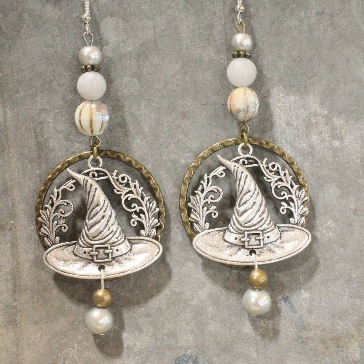 If The Hat Fits Wear It Dangle Drop Earrings