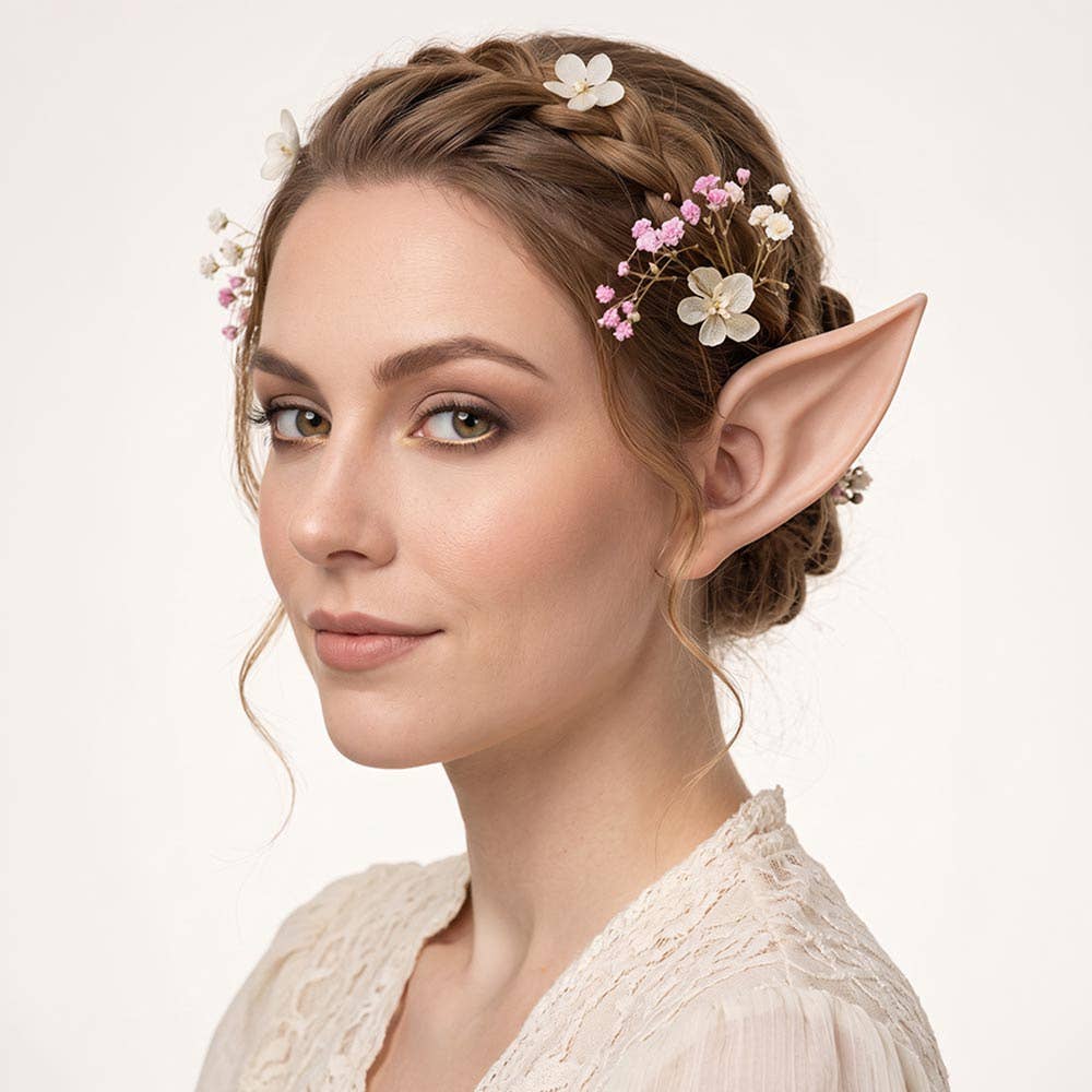2PCS - Halloween Costume Elf Ear Prosthetic Set