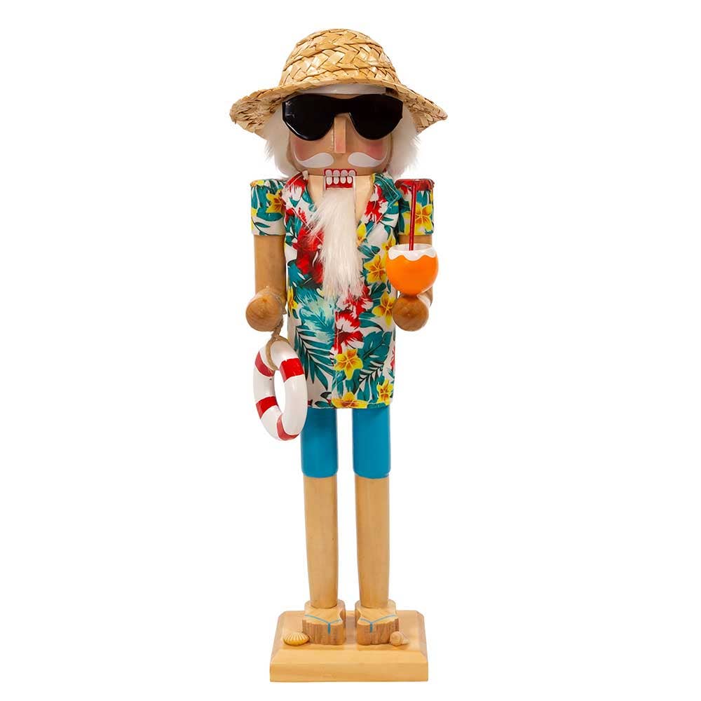 15"Beach Santa Nutcracker