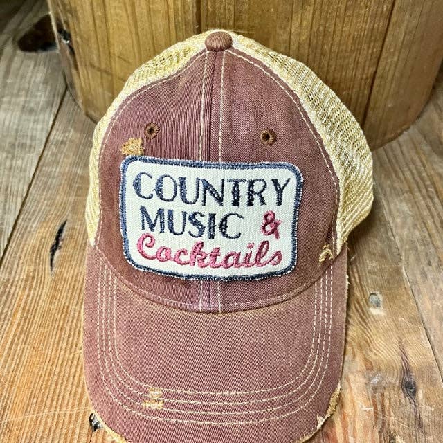Country Music &amp; Cocktails Hat