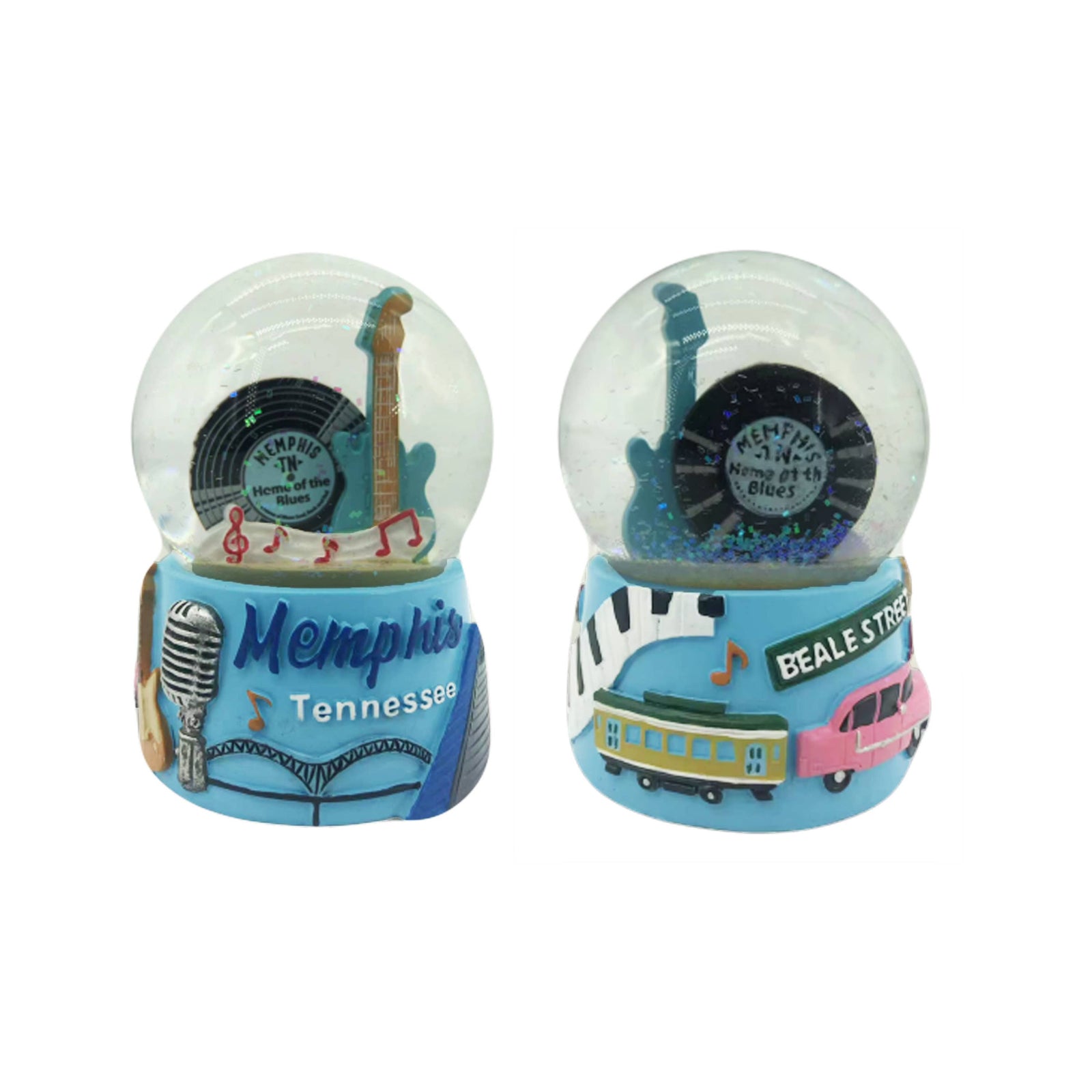 Memphis Snowglobe - Record Guitar