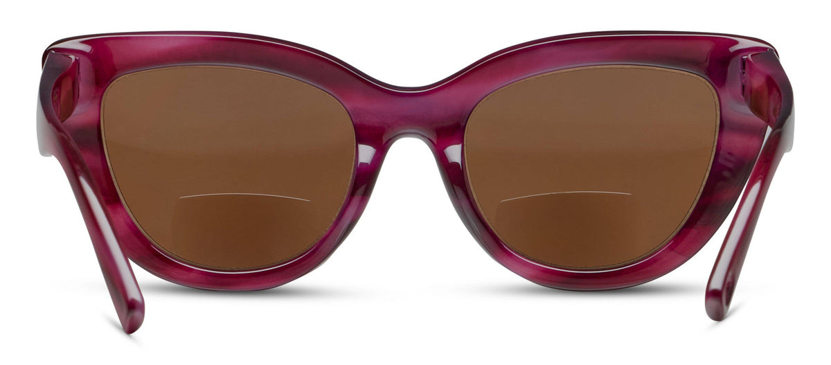 Capri (Sunglasses): Pink Botanico / Reading