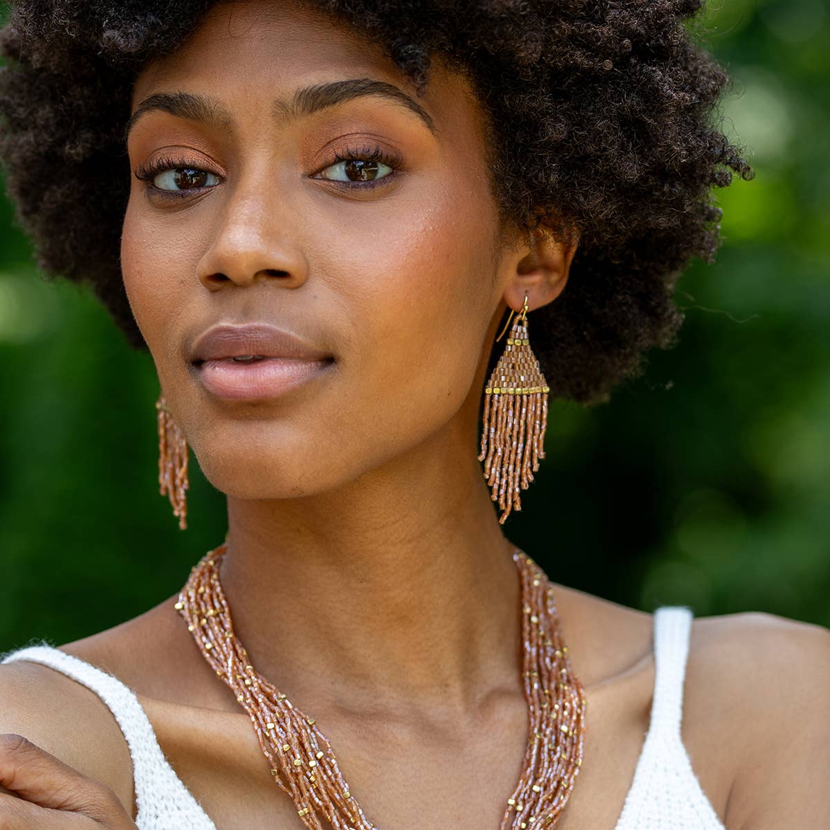 Seed Bead Earrings- Multiple Colors