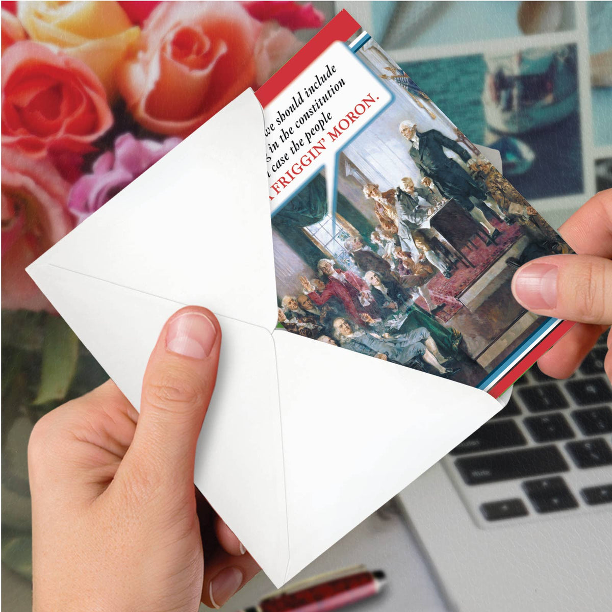Constitution (0753) Funny Birthday Greeting Card