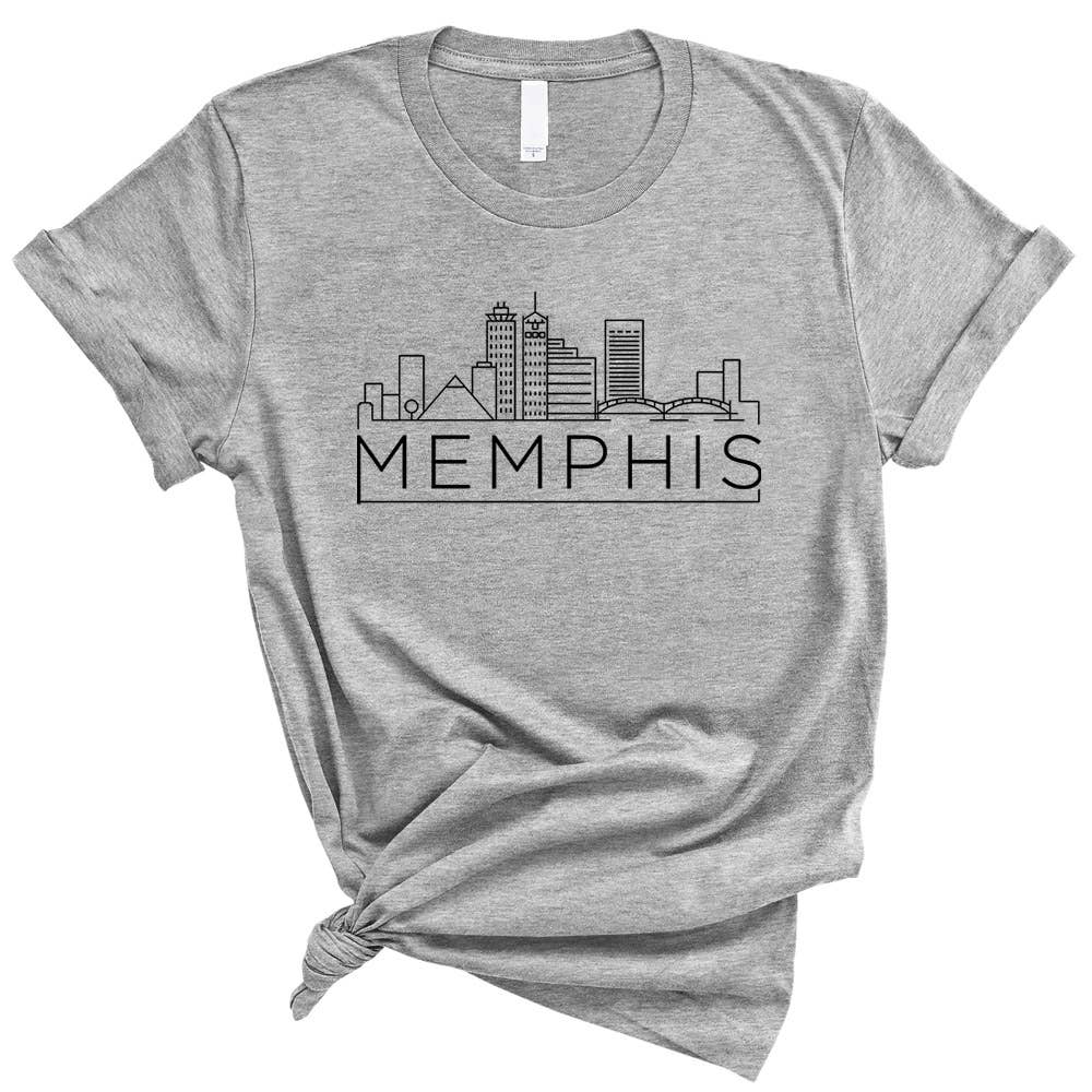 Skyline Memphis Tennessee Shirt