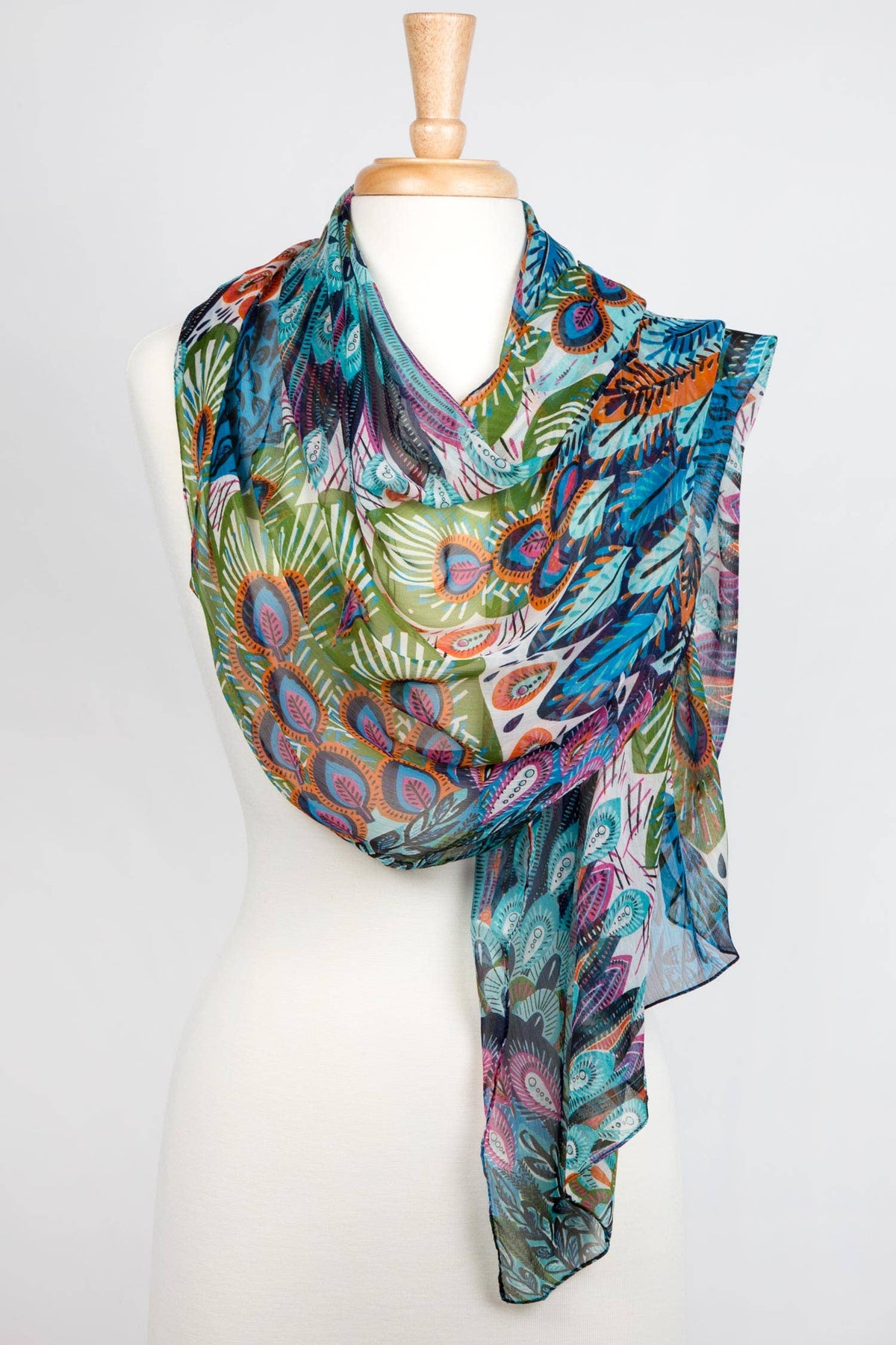 Peacock Scarf
