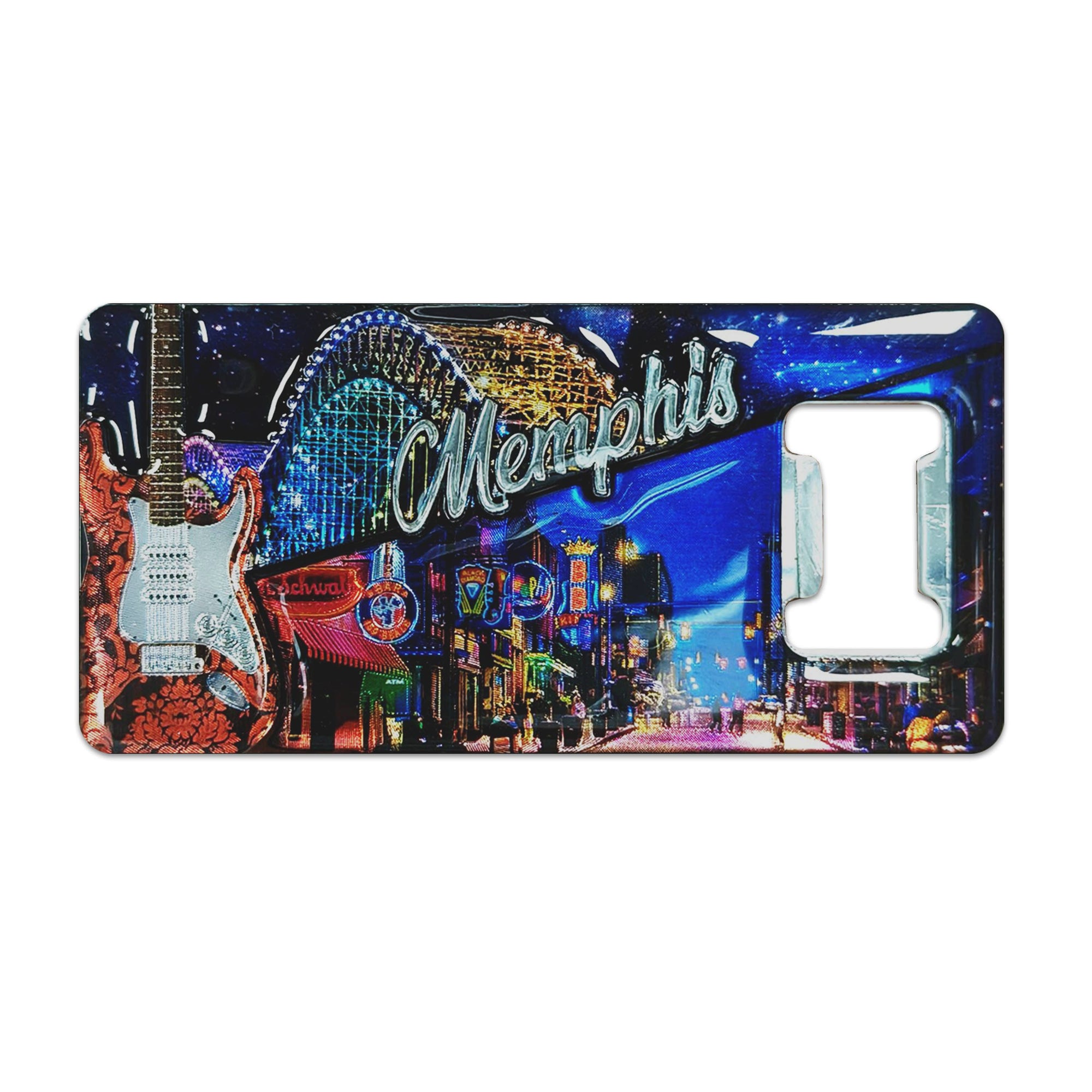 Memphis Bottle Opener - Laser 3D Bridge