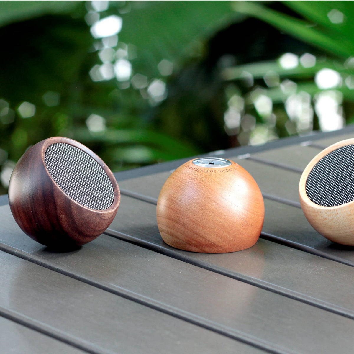 Tumbler Selfie Speaker: Walnut