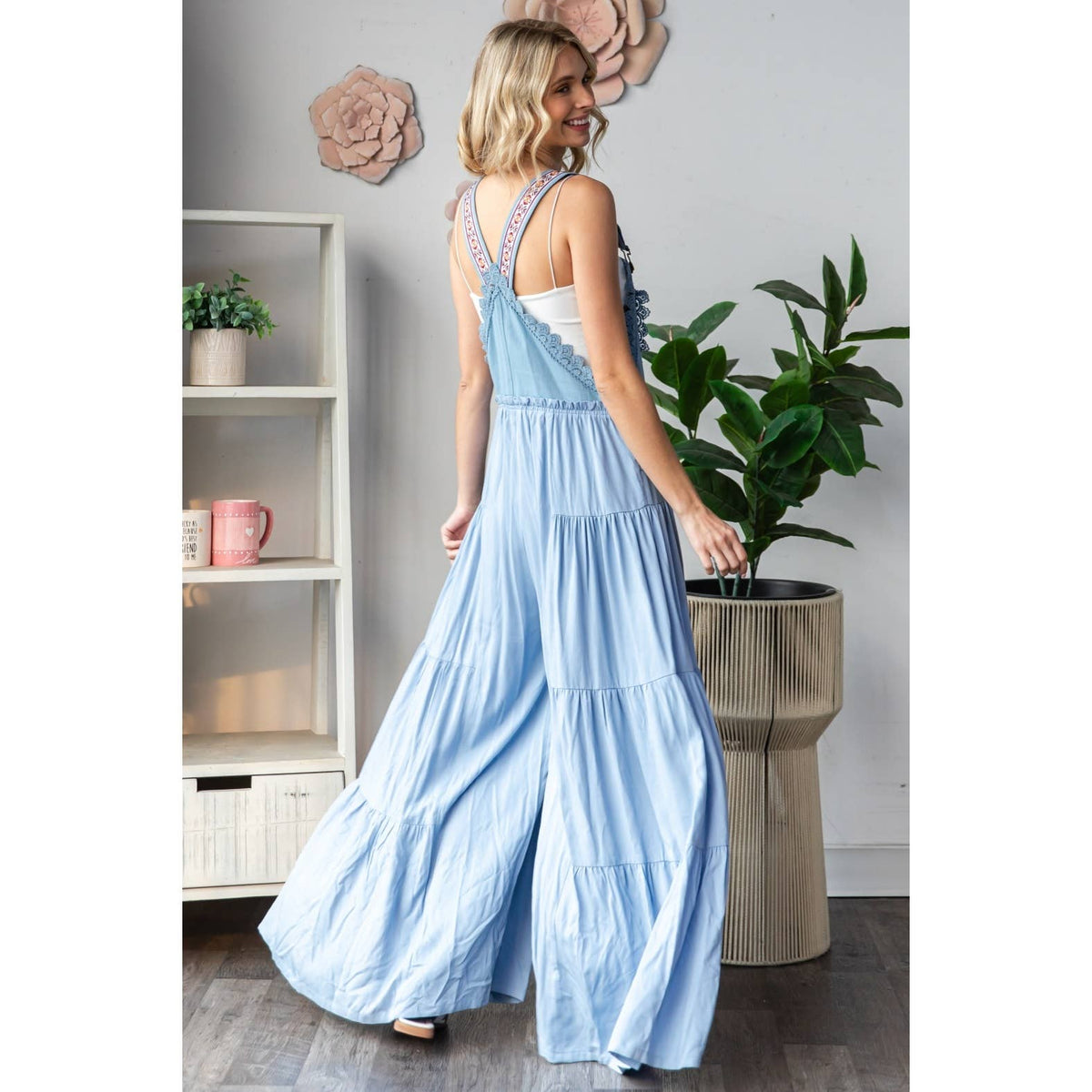 Jumpsuit: Blue
