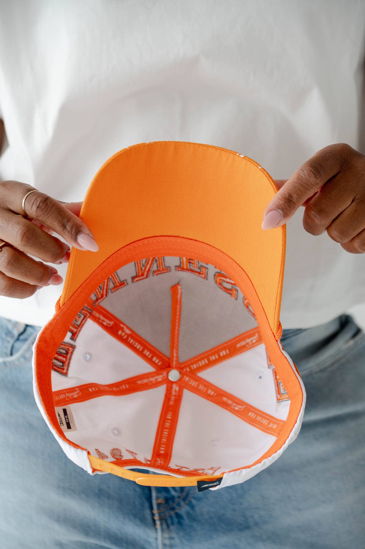 Tennessee Phipps Split Hat 5 Panel Canvas Baseball Hat