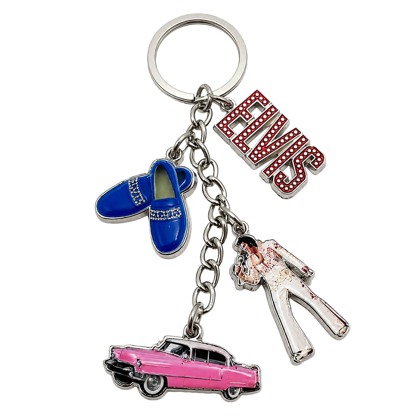 Elvis Keychain - Icons Dangle