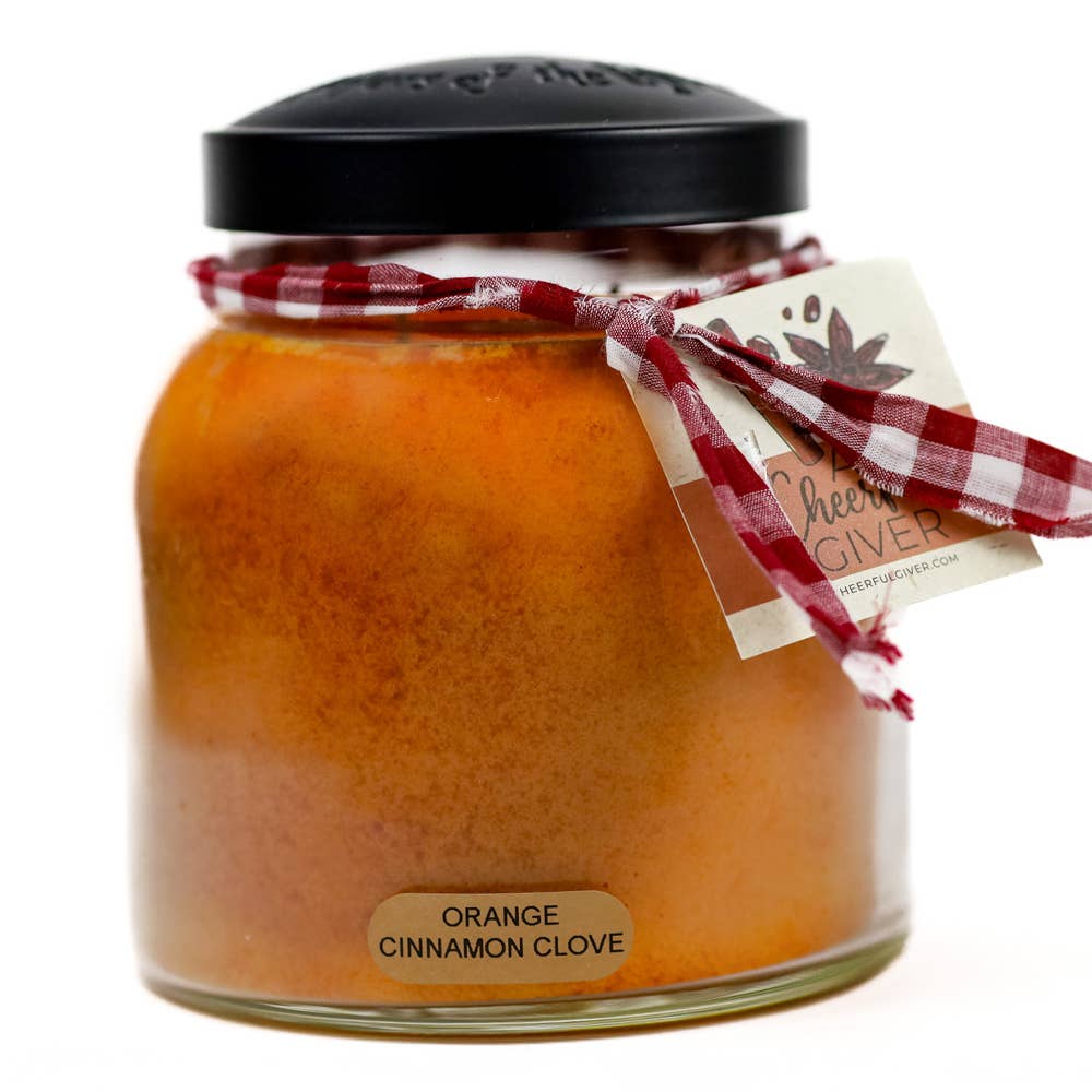 Orange Cinnamon Clove KOTL Papa Candle (34oz.) – Orange Cinnamon Clove