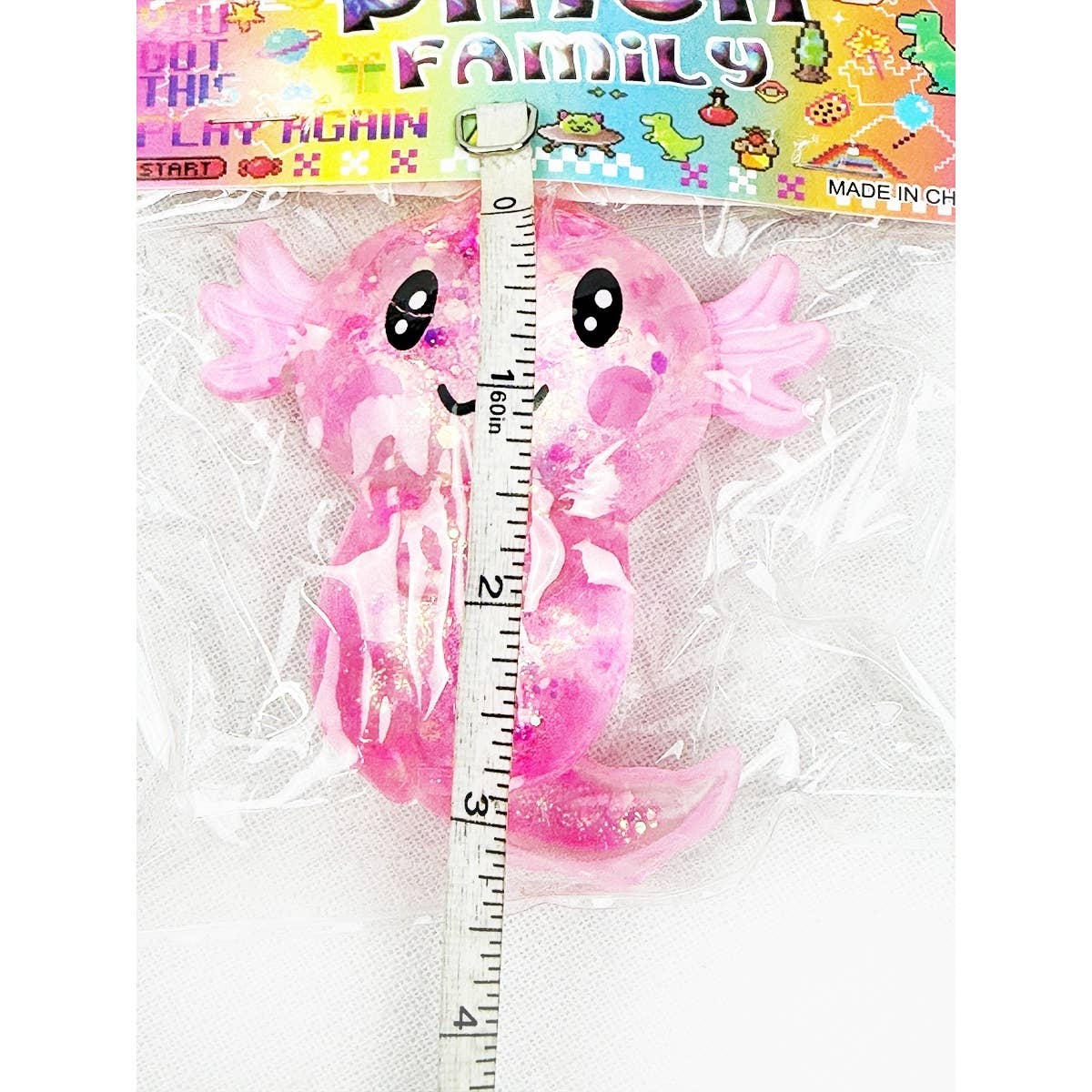 Long Tail Axolotl Squishy Toy