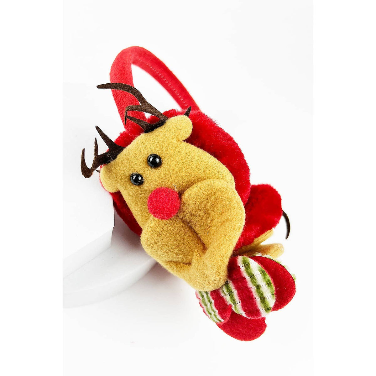 ASSORTED SANTA AND FRIEND CHRISTMAS EARMUFFS