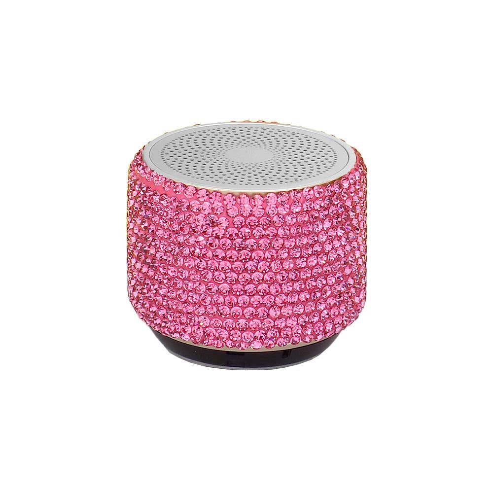 Mini Portable Bling Studded Wireless Speaker
: Ab