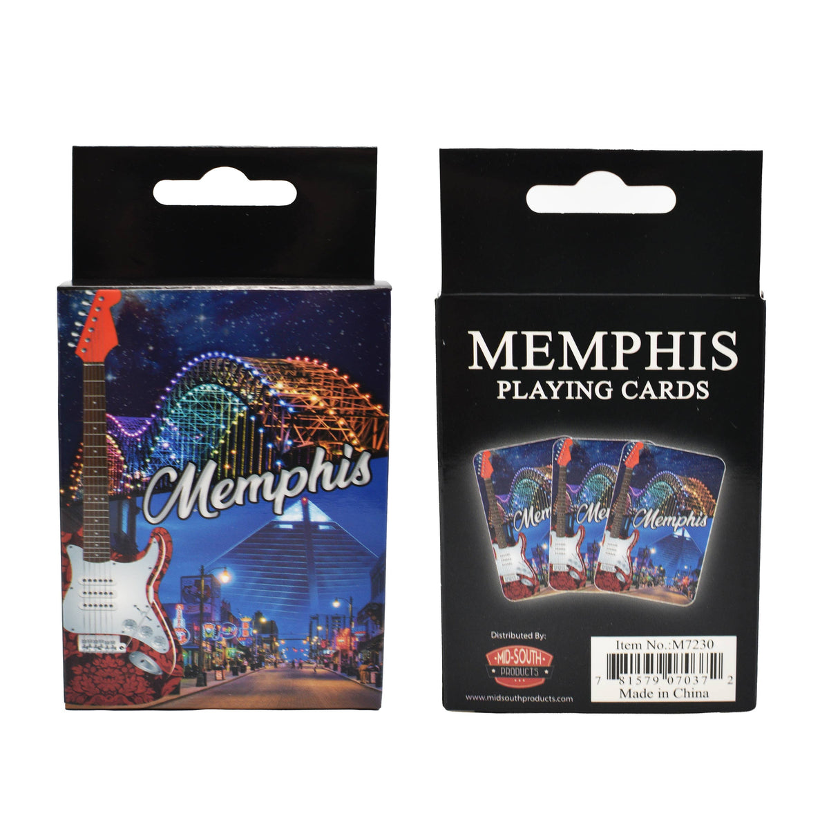 Memphis Playing Cards - Bridge Lights