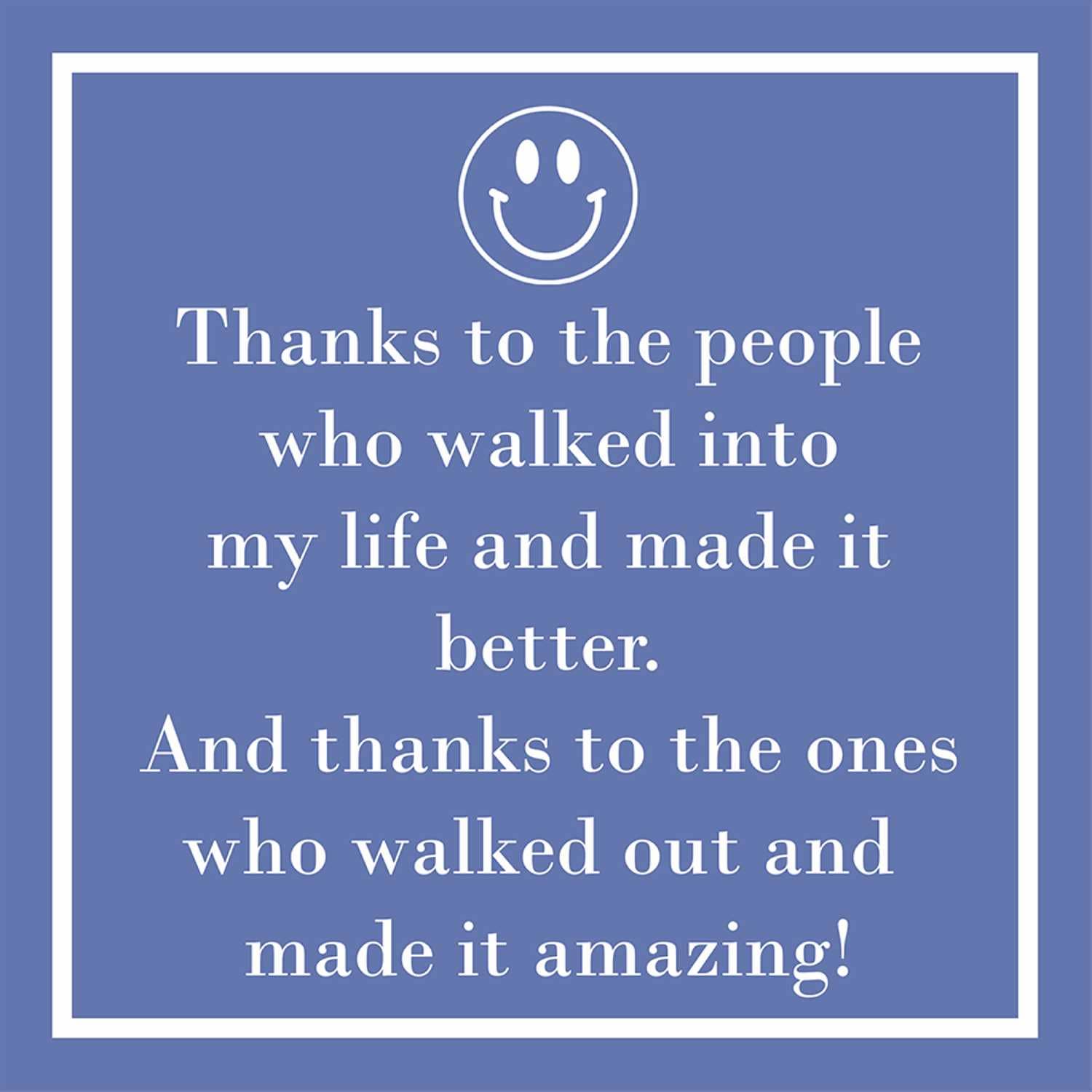 BEV-THANKS TO THE PEOPLE