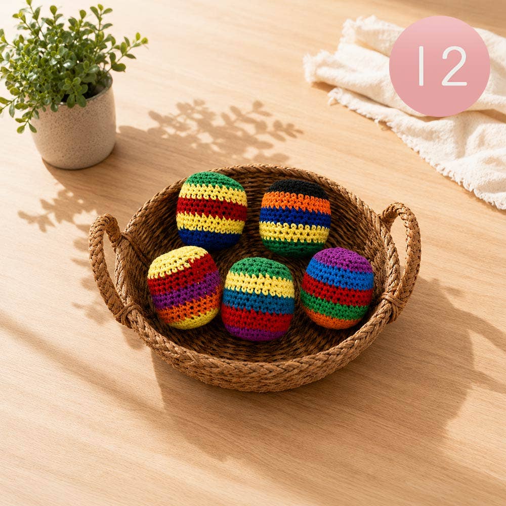 Crochet Hacky Sack Toy Balls